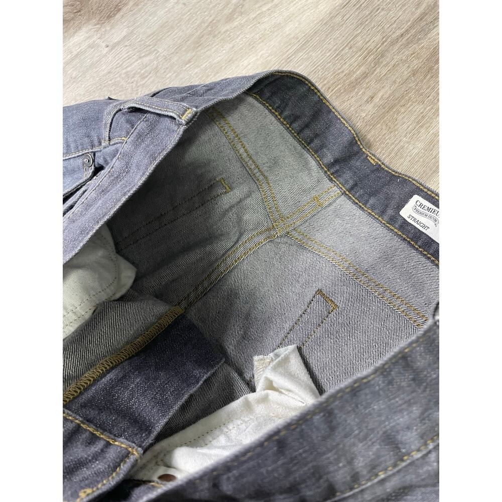 Cremieux Premium Denim Gray Straight Jeans Men's 34x30 Stretch Spandex Classic - Picture 10 of 12